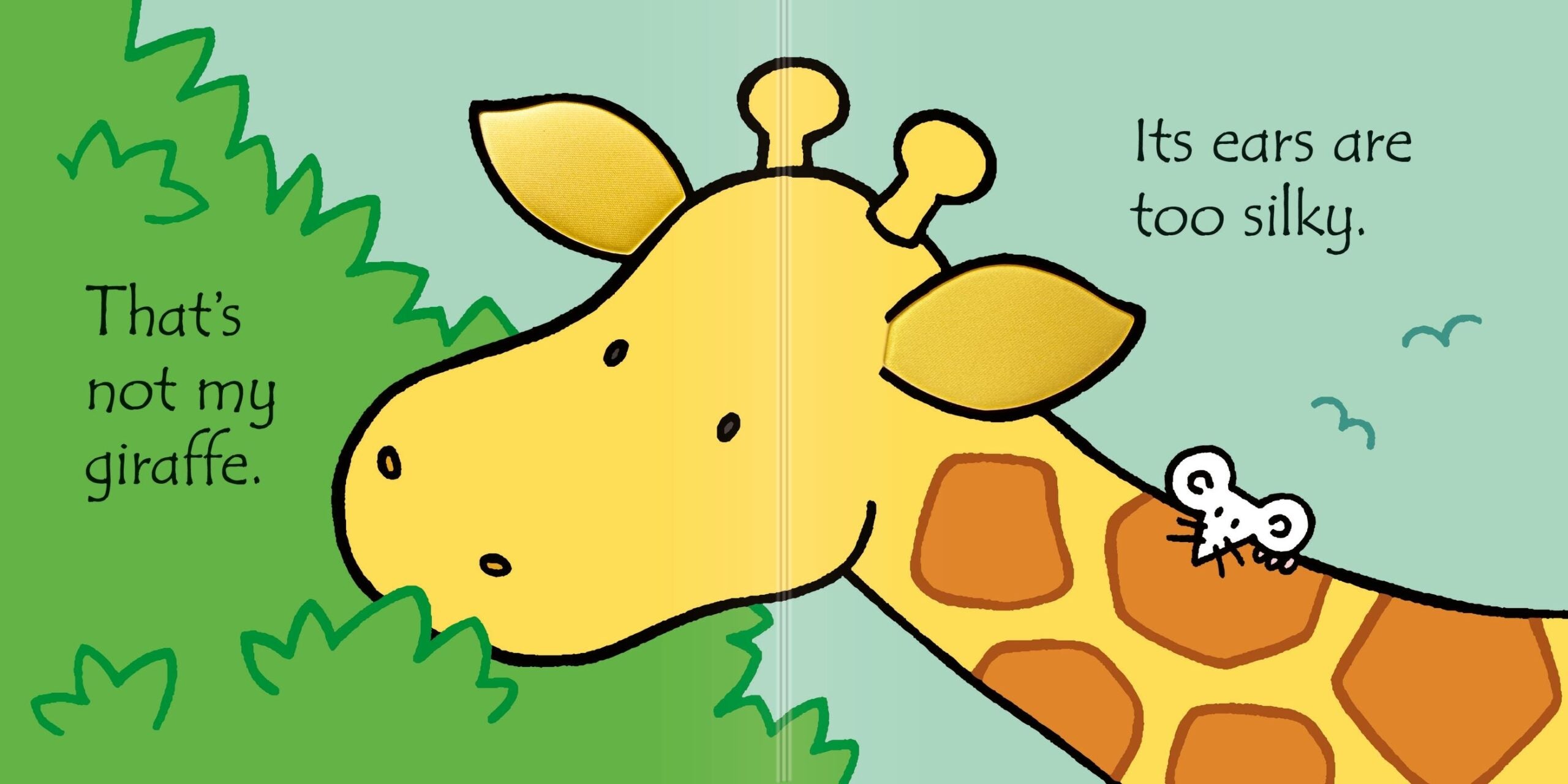 Carte pentru copii, Usborne, That's not my giraffe, 3+ luni