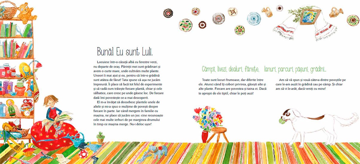 Călătorie printre ierburi și lumină