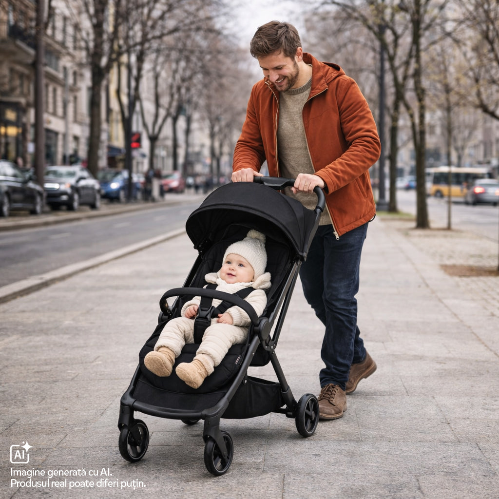 CARUCIOR COPII SPORT WE CHICCO BLACK 0 LUNI+