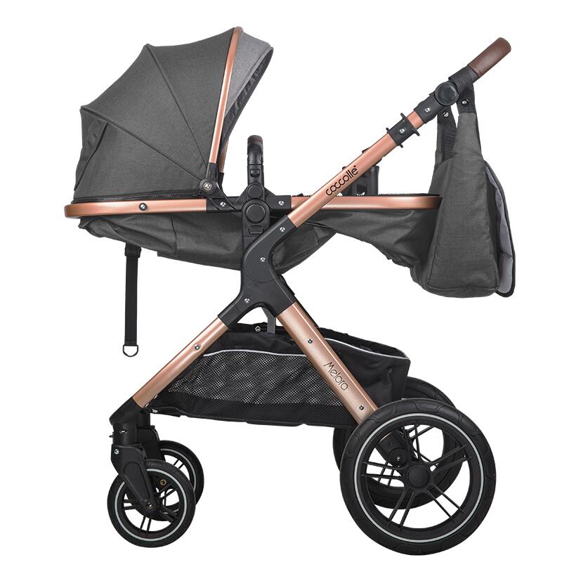 CARUCIOR TRANSFORMABIL 3 IN 1 COCCOLLE MELORA DIAMOND BLACK