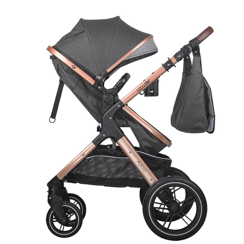 CARUCIOR TRANSFORMABIL 3 IN 1 COCCOLLE MELORA DIAMOND BLACK