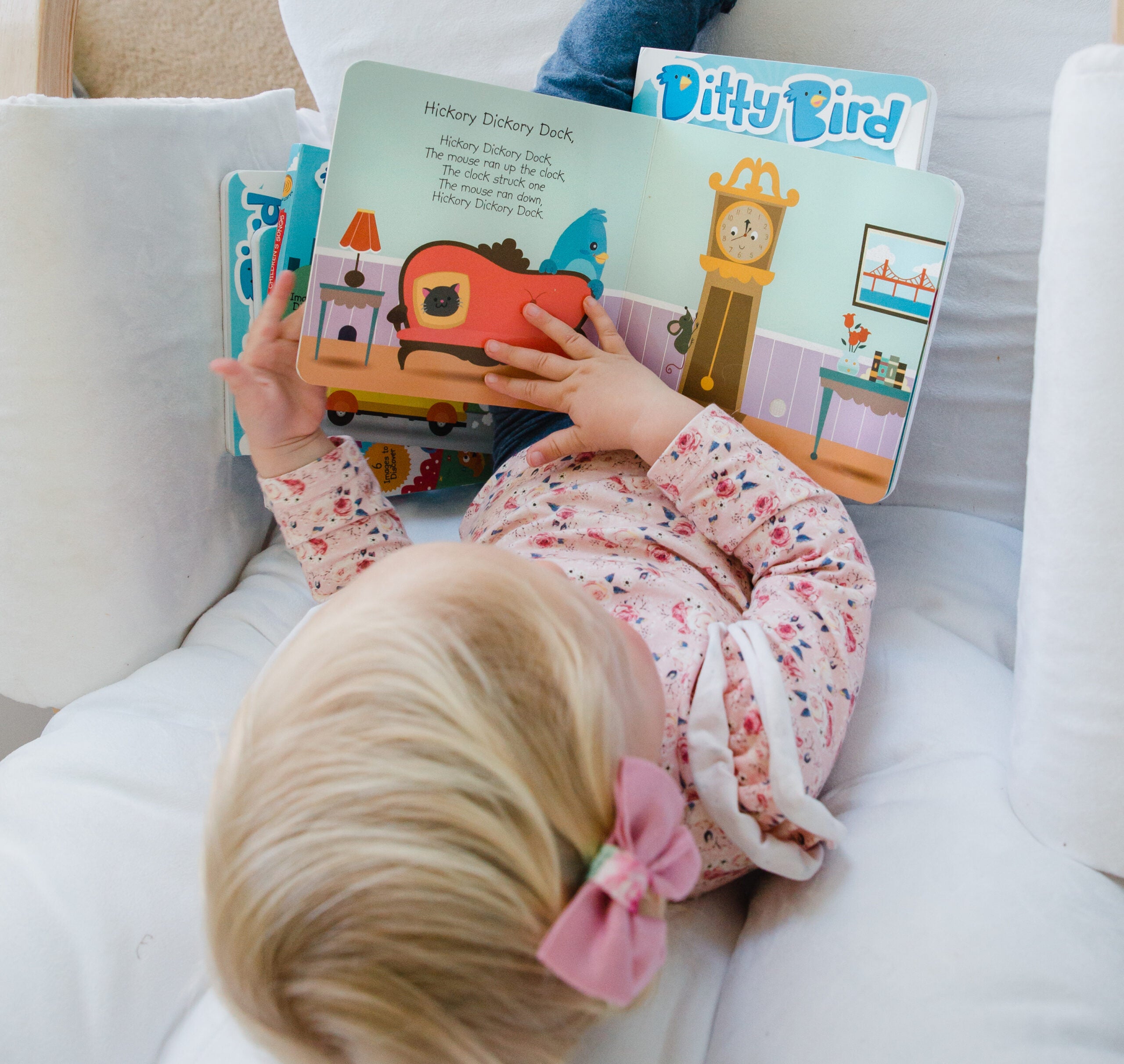 Carte pentru copii, Ditty Bird, Nursery Rhymes, 6+ luni