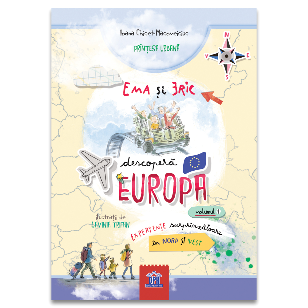 Carti copii - Ema si Eric descoperă Europa - Vol. 1