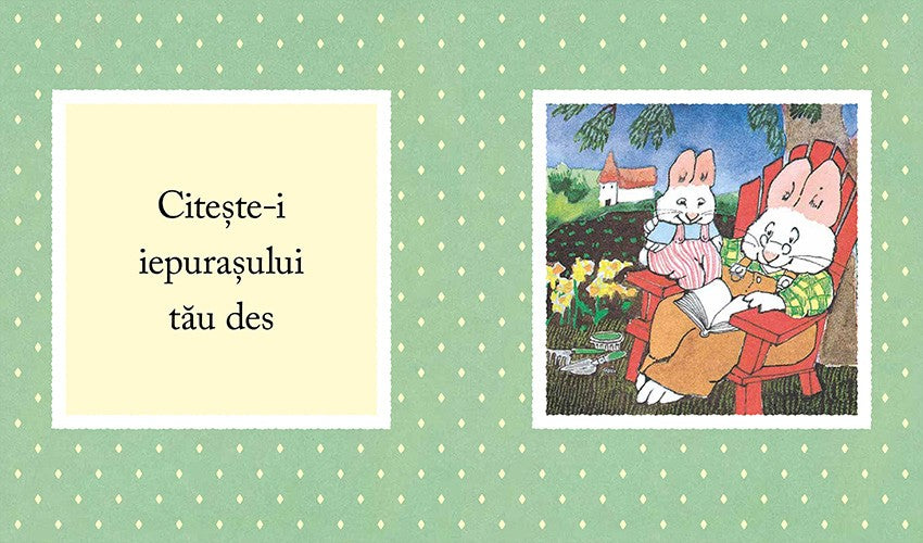 Citește-i iepurașului tău