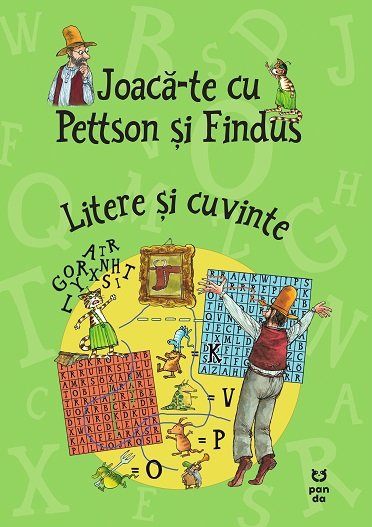 Joacă-te cu Pettson și Findus. Litere și cuvinte