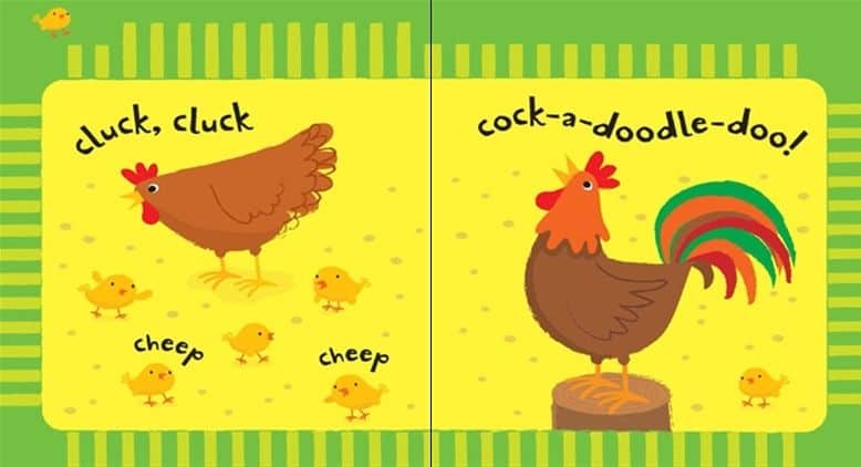 Carte cu sunete de la ferma - Baby's very first noisy book: Farm