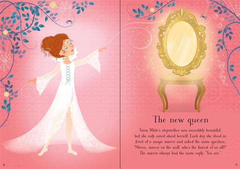 Carte cu stickere - Sticker Dolly Dressing: Snow White
