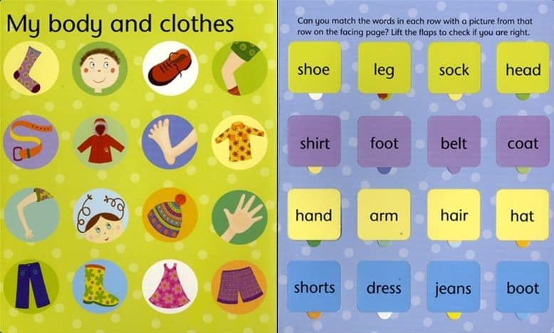 Carte cu activitati - Lift the Flap: Word Book