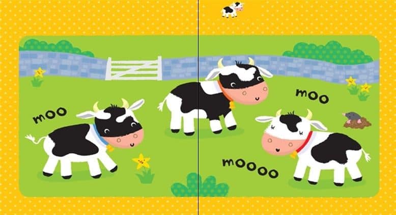 Carte cu sunete de la ferma - Baby's very first noisy book: Farm