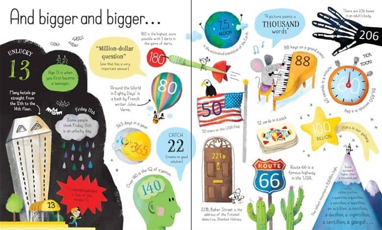 Carte cu activitati invata si citeste - Big Book of Numbers