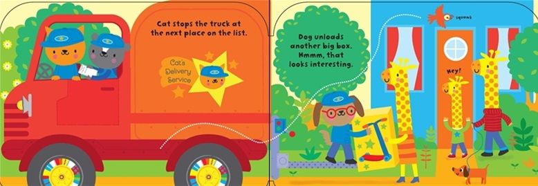 Carte senzoriala pentru copii - Baby's very first: Truck book
