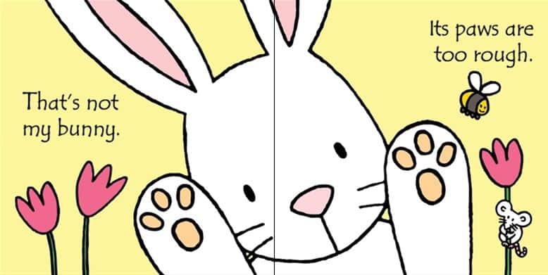Carte senzoriala That's not my - That's not my bunny...