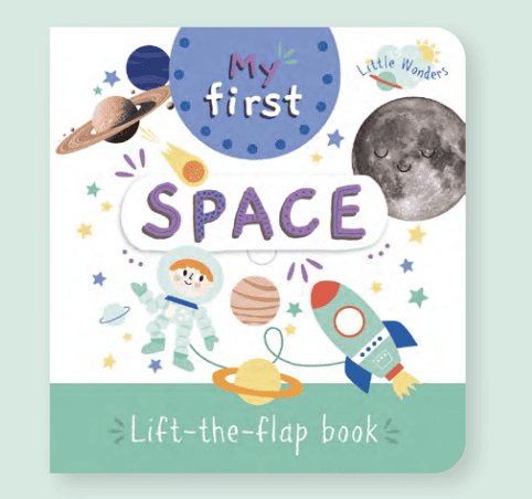 Carte Lift The Flap - Little Wonders - Space