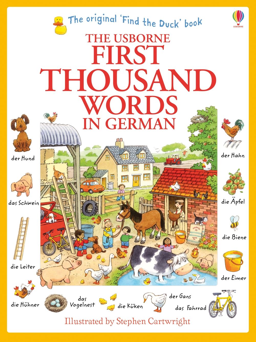 Primele o mie de cuvinte in germana, Usborne, + 3 ani