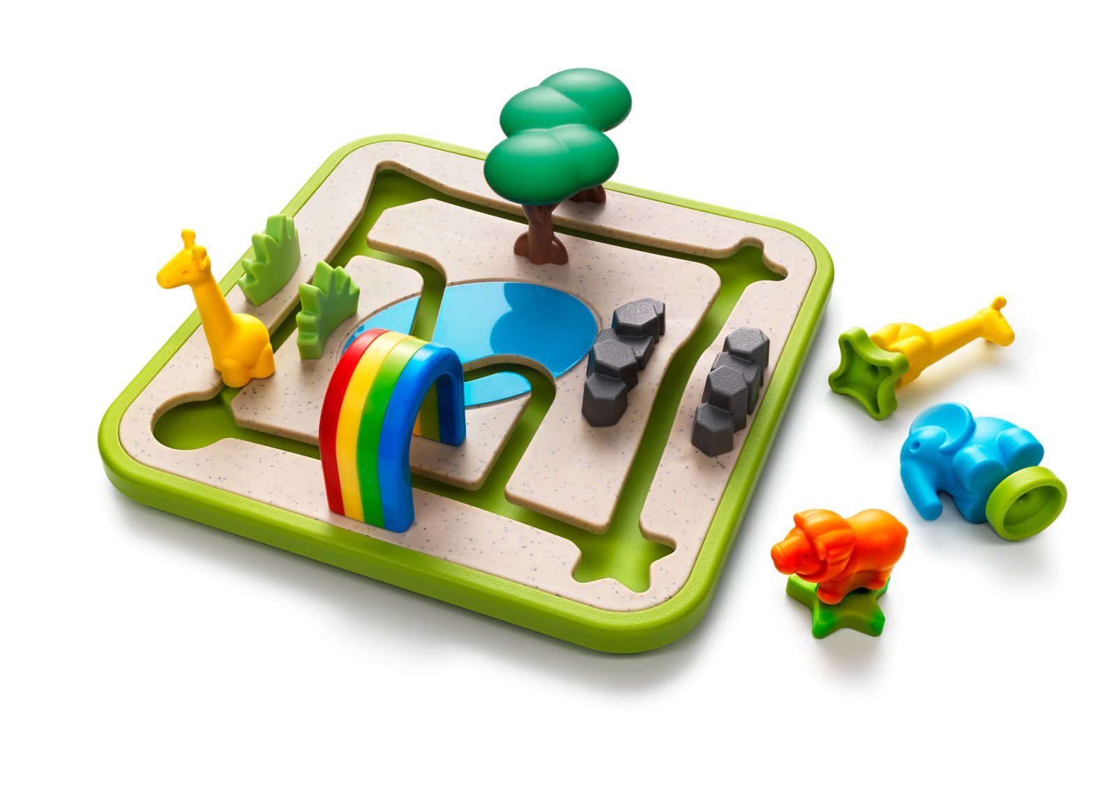 Smart Games - Safari Park Jr., joc de logica cu 60 de provocari, 3+ ani