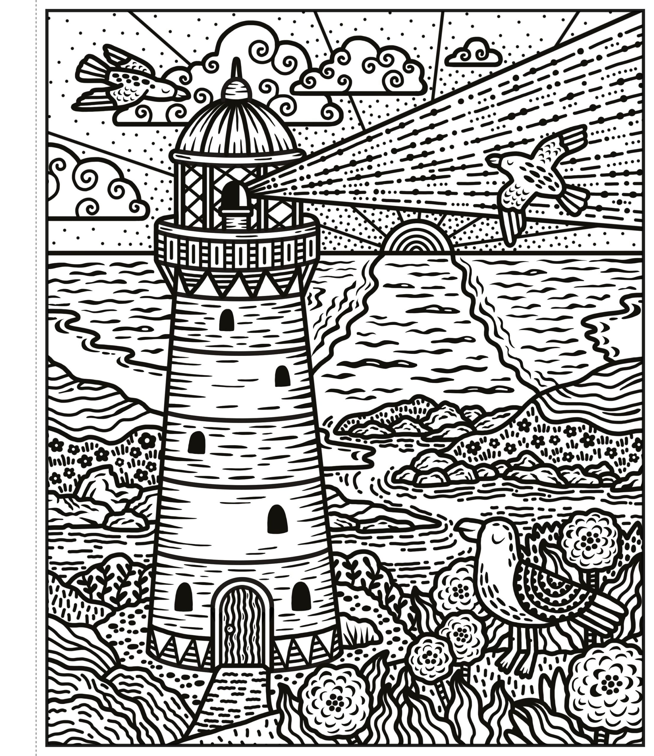 Carte pentru copii, Usborne, Seashore Magic Painting Book, 5+ ani
