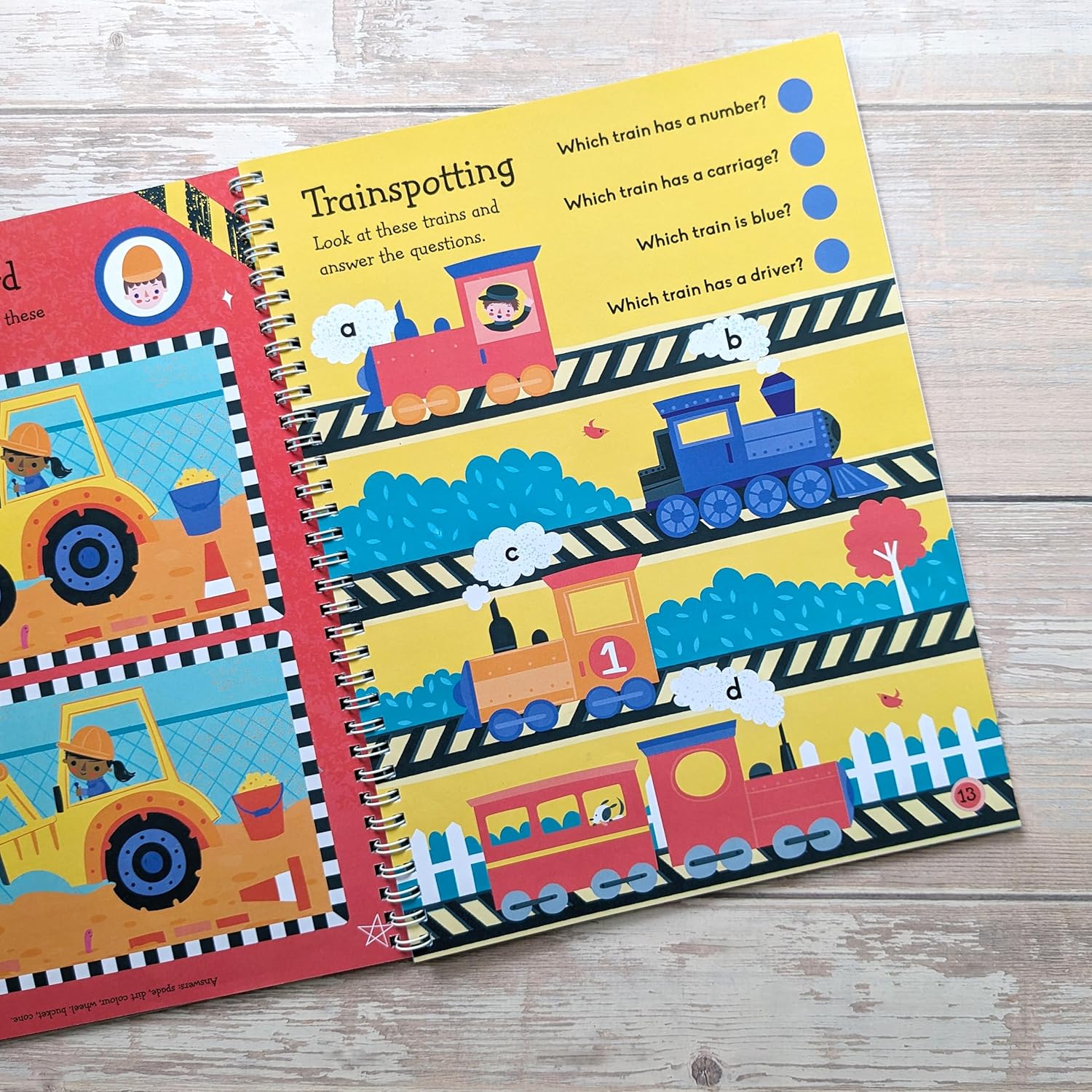 Carte pentru copii, NPP, Gem Art Activity Book: Things That Go, 3+ ani