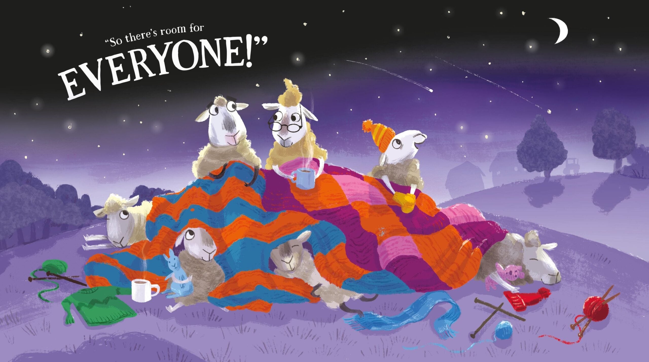 Carte pentru copii, Usborne, Sharing for Sheep, 2+ ani
