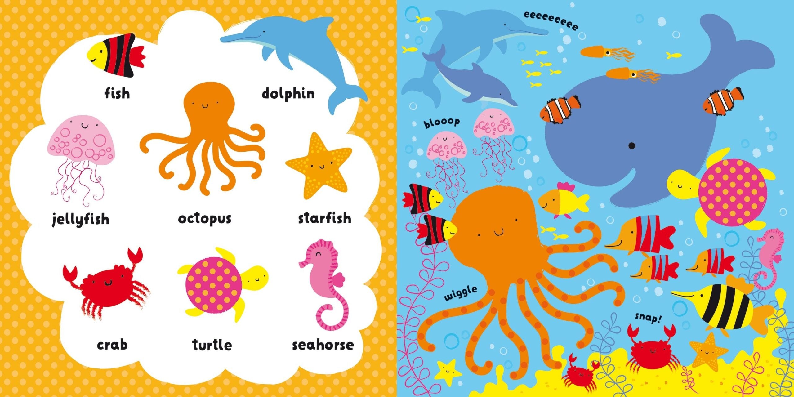 Carte pentru copii, Usborne, My First Words Animals, 12+ luni