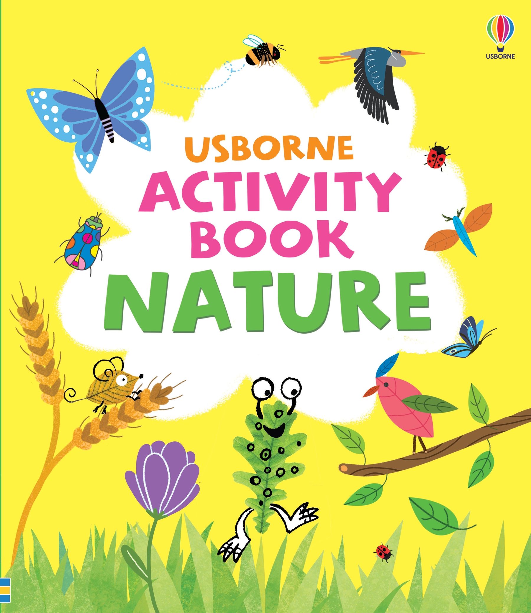 Carte pentru copii, Usborne, Activity Book Nature, 4+ ani