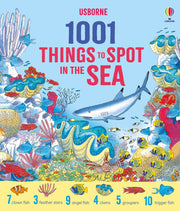 Carte pentru copii, Usborne, 1001 Things to Spot in the Sea, 5+ ani