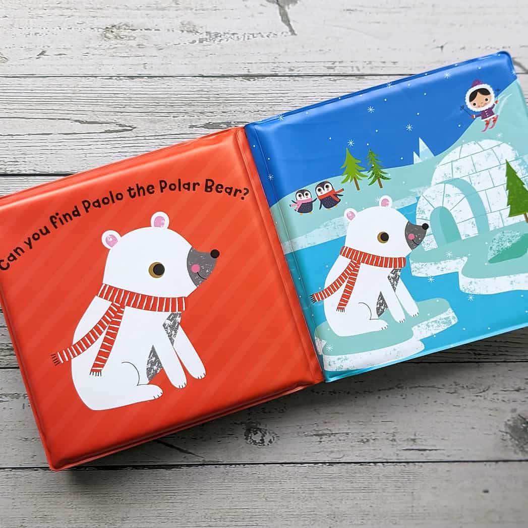 Carte pentru copii - Bathtime Buddy Book - Polar