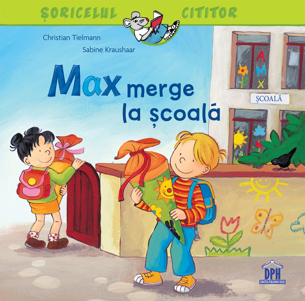 Carte pentru copii, Christian Tielman, Max merge la scoala, 3+ ani