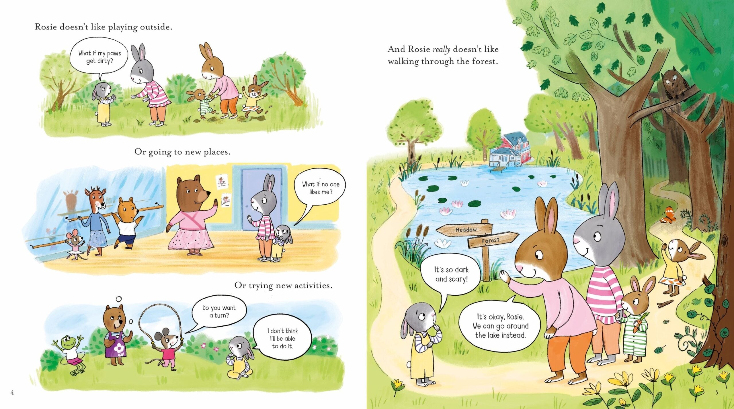Carte pentru copii, Usborne, Miss Molly's School of Confidence, 4+ ani