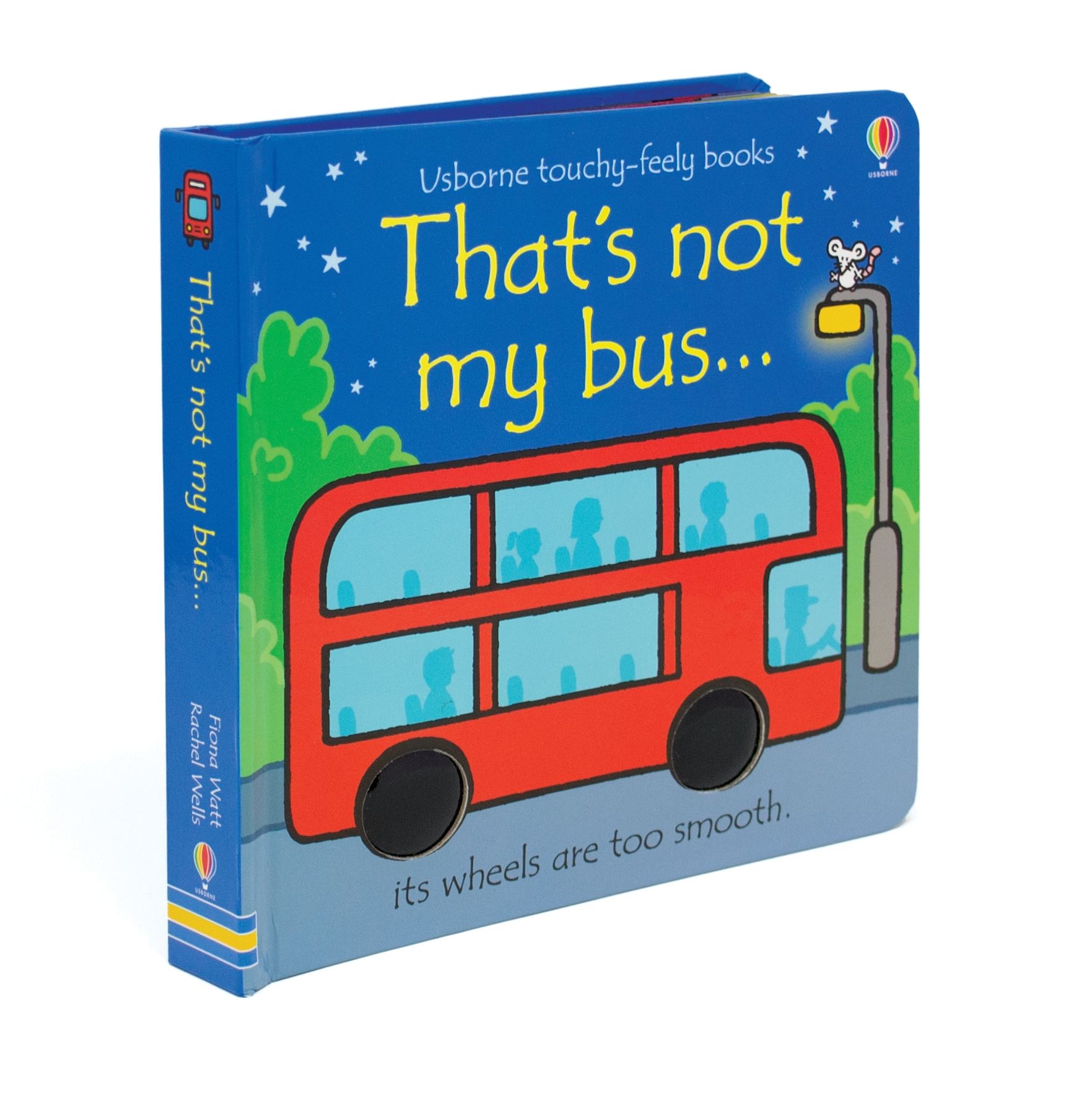 Carte pentru copii, Usborne, That's not my bus..., 3+ luni