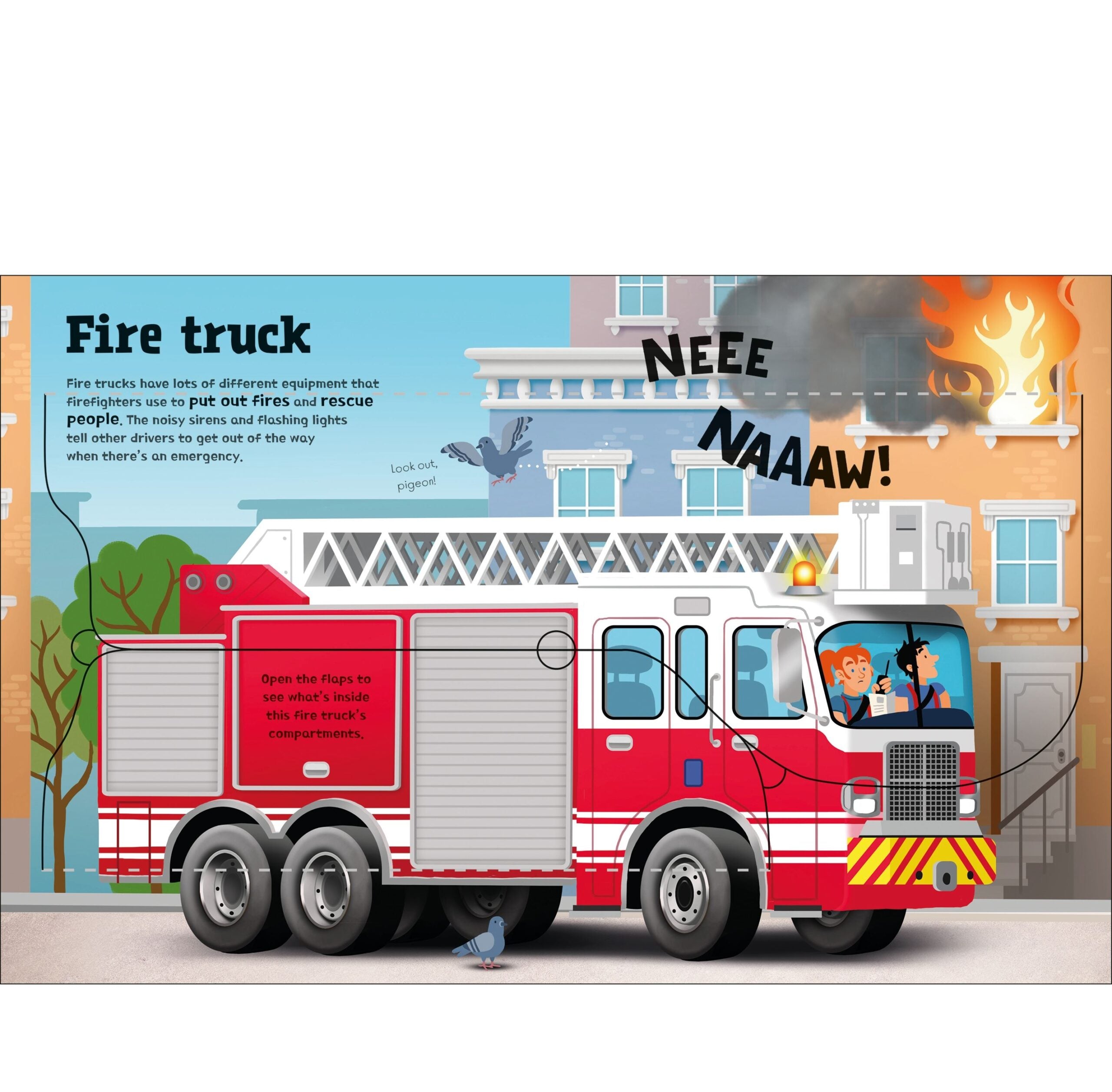 Carte cu clapete - Great Big Trucks