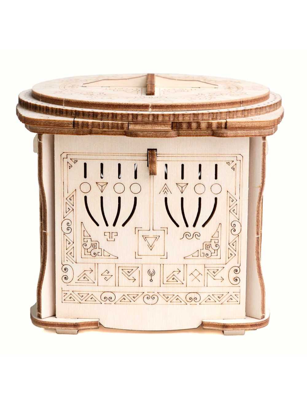 WOODEN SECRET BOX LOCK BOX (DIY KIT)