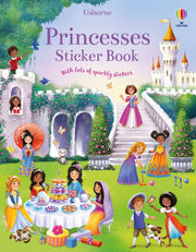 Carte cu stickere - Princesses, Usborne, + 5 ani