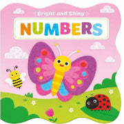 Carte pentru copii, NPP, Numbers Bright and Shiny Board, 1+ ani