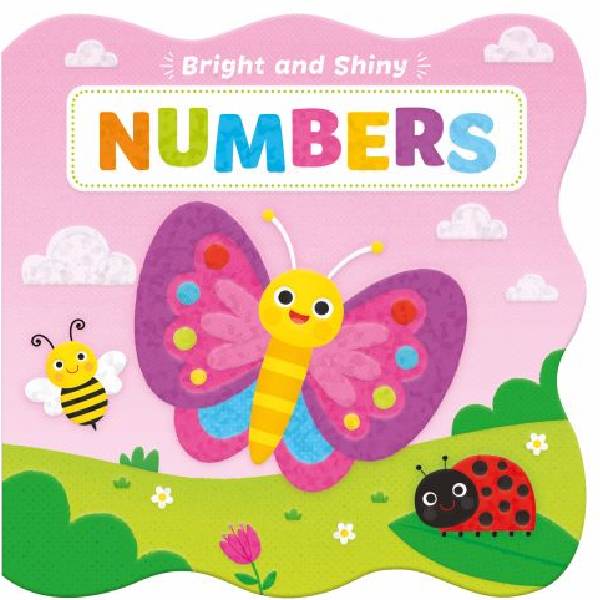 Carte pentru copii, NPP, Numbers Bright and Shiny Board, 1+ ani