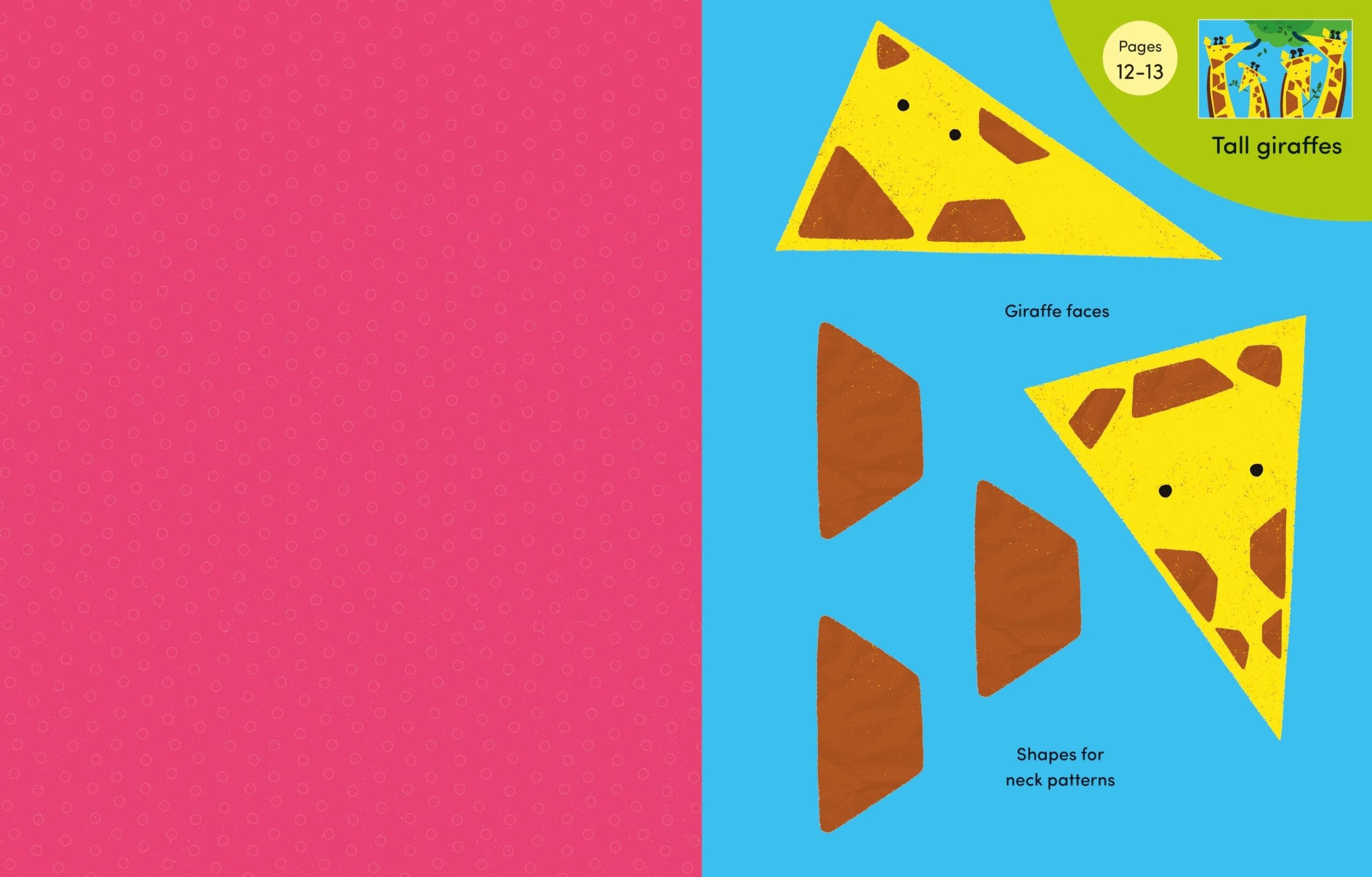Carte pentru copii, Usborne, Cut and Stick Animals, 3+ ani