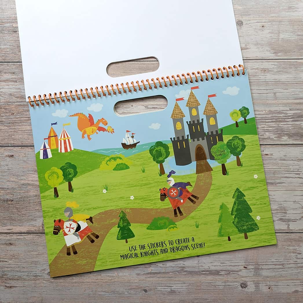 Carte pentru copii - never-ending sticker- Marvellous
