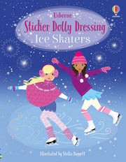 Carte pentru copii, Usborne, Sticker Dolly Dressing Ice Skaters, 5+ ani