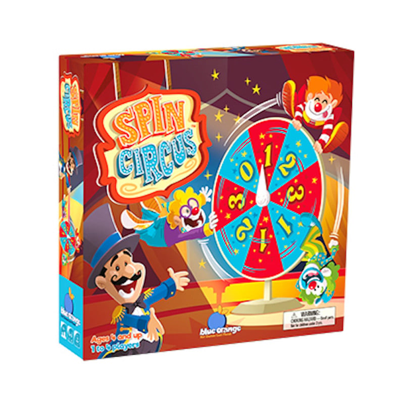 Joc de logica Spin Circus - Blue Orange + 4 ani