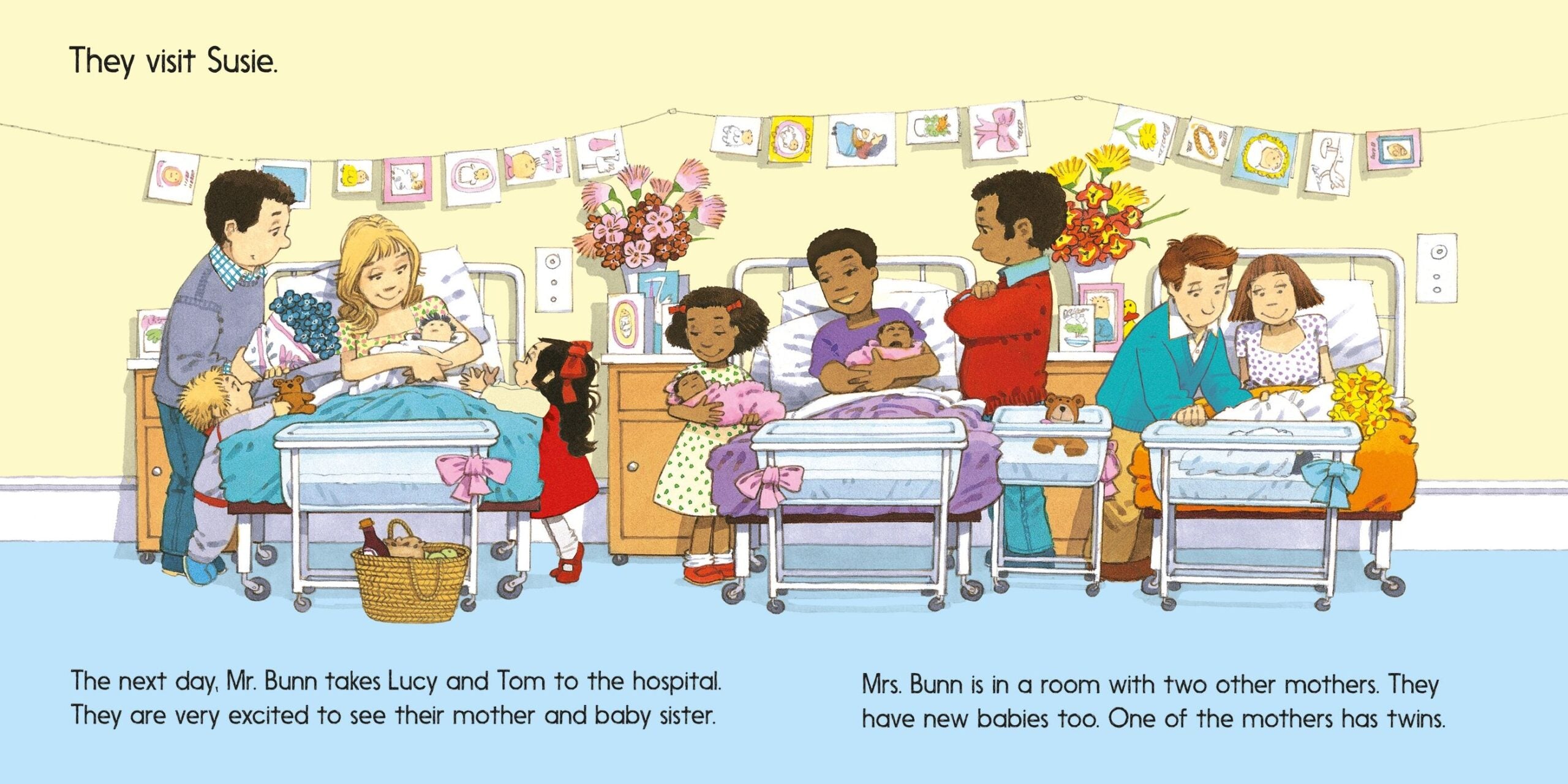 Carte pentru copii, Usborne, The New Baby, 2+ ani
