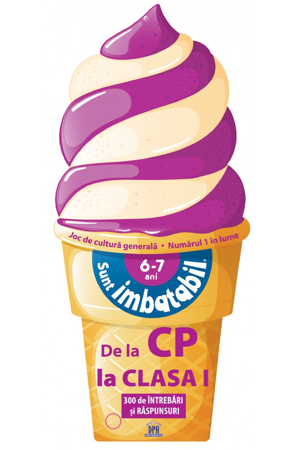 Carte pentru copii, Editura DPH, Sunt imbatabil - 6-7 ani - Editie Inghetata