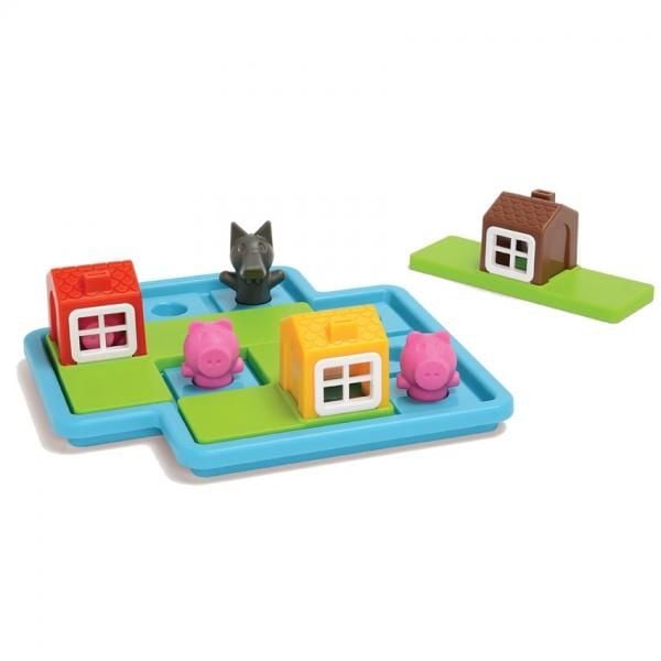 Joc de logica - Three Little Piggies - Deluxe, Smart Games
