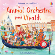Resigilat - Carte pentru copii, Usborne, The Animal Orchestra Plays Vivaldi, 1+ an