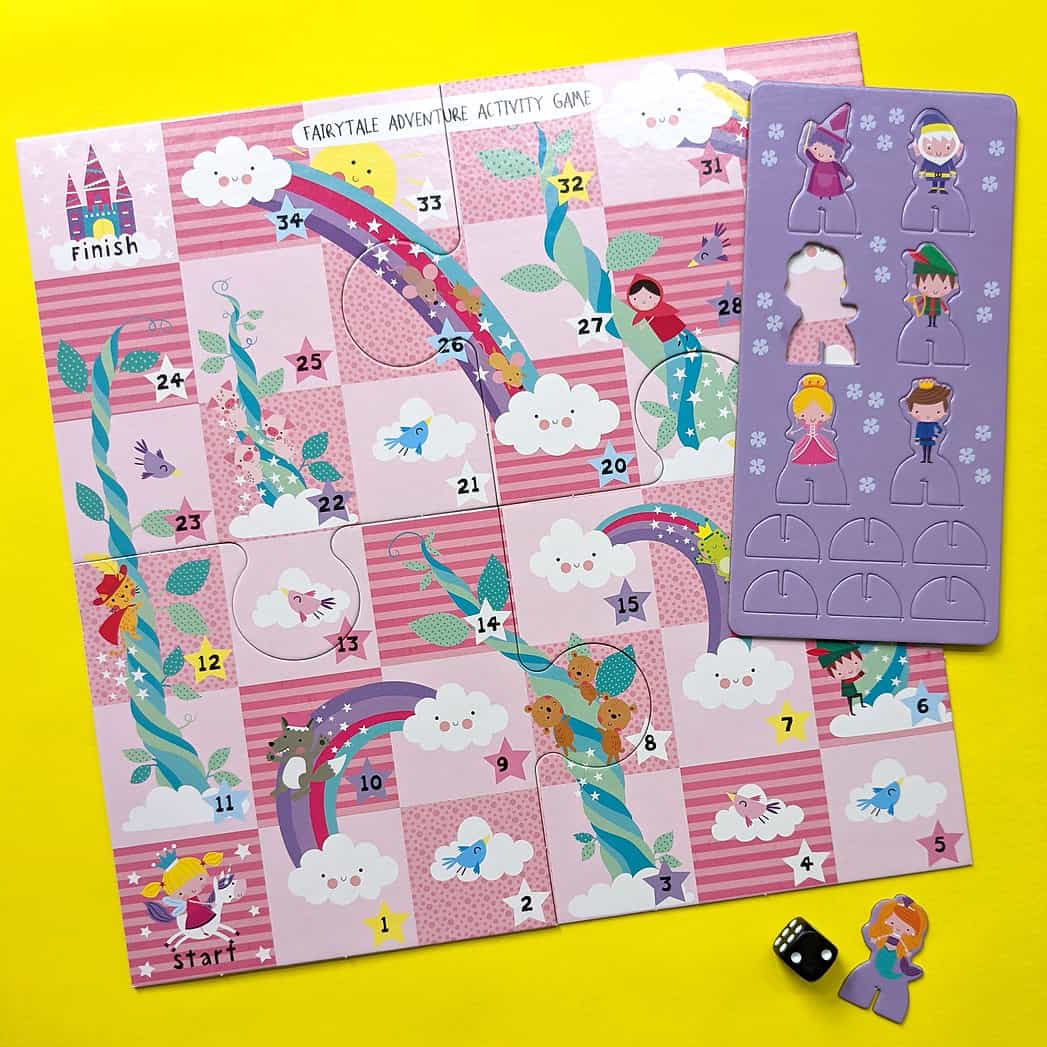 Carte puzzle - Fairy Tale Board Game Set