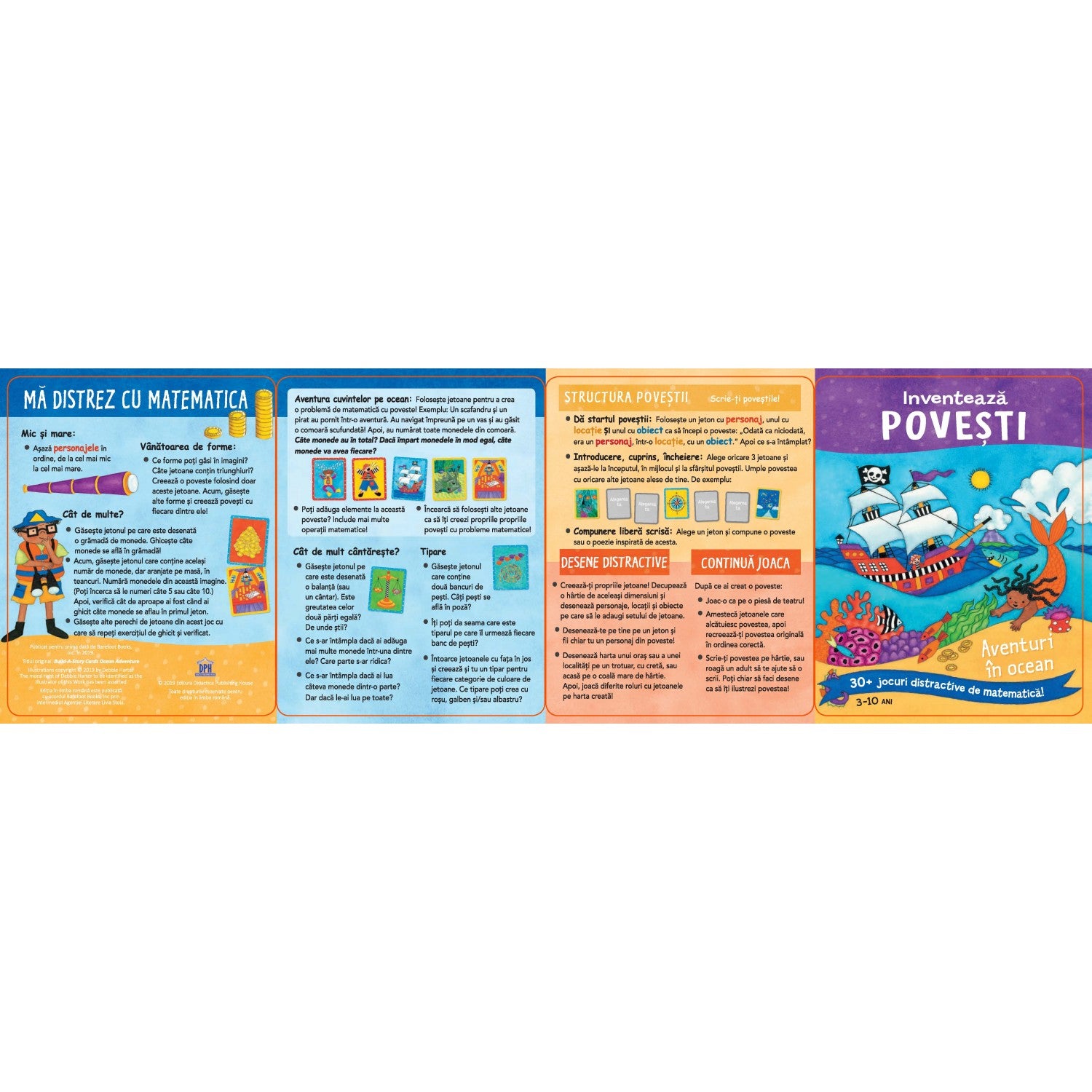 Jocuri creative copii: Inventeaza povesti: Aventuri in ocean