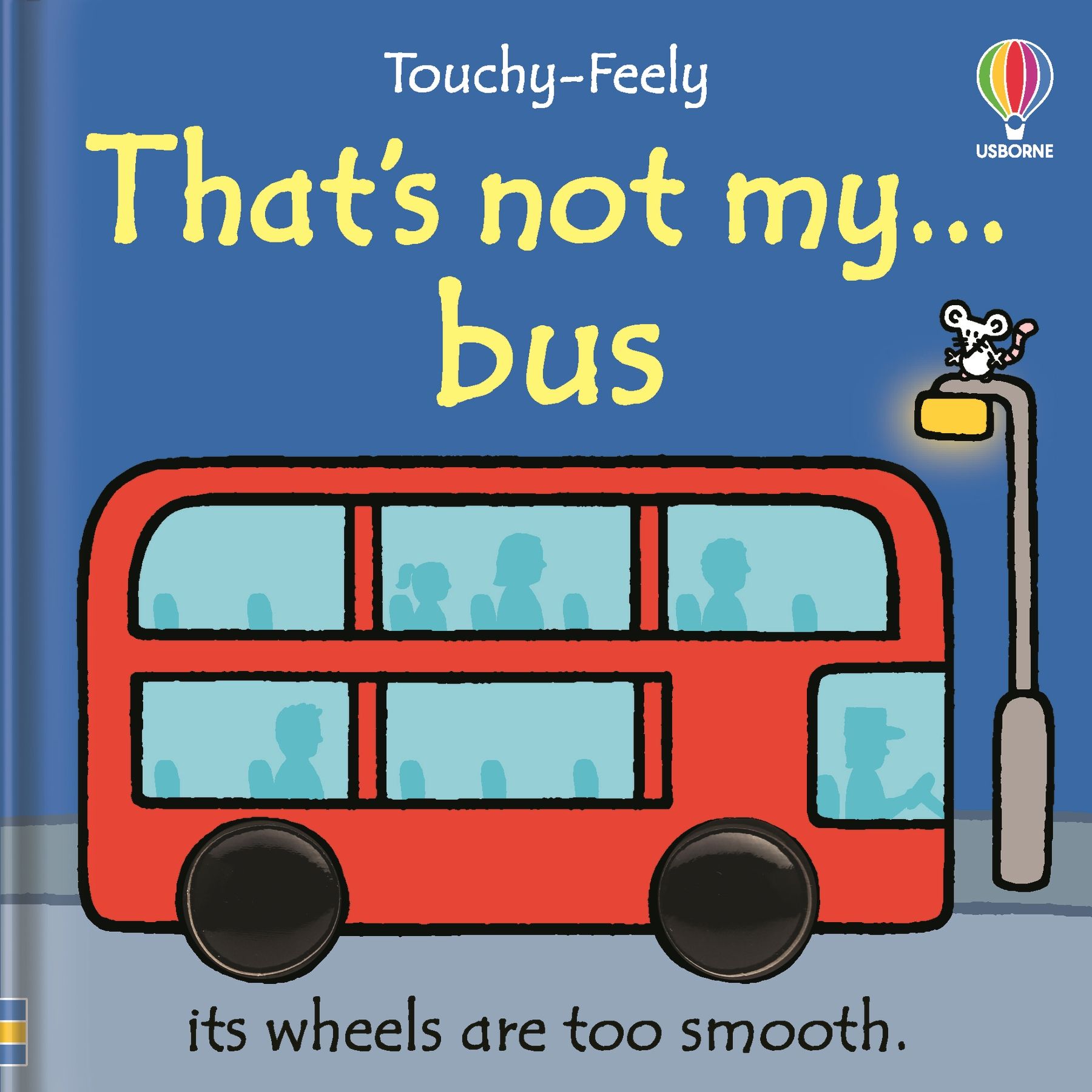 Carte pentru copii, Usborne, That's not my bus..., 3+ luni