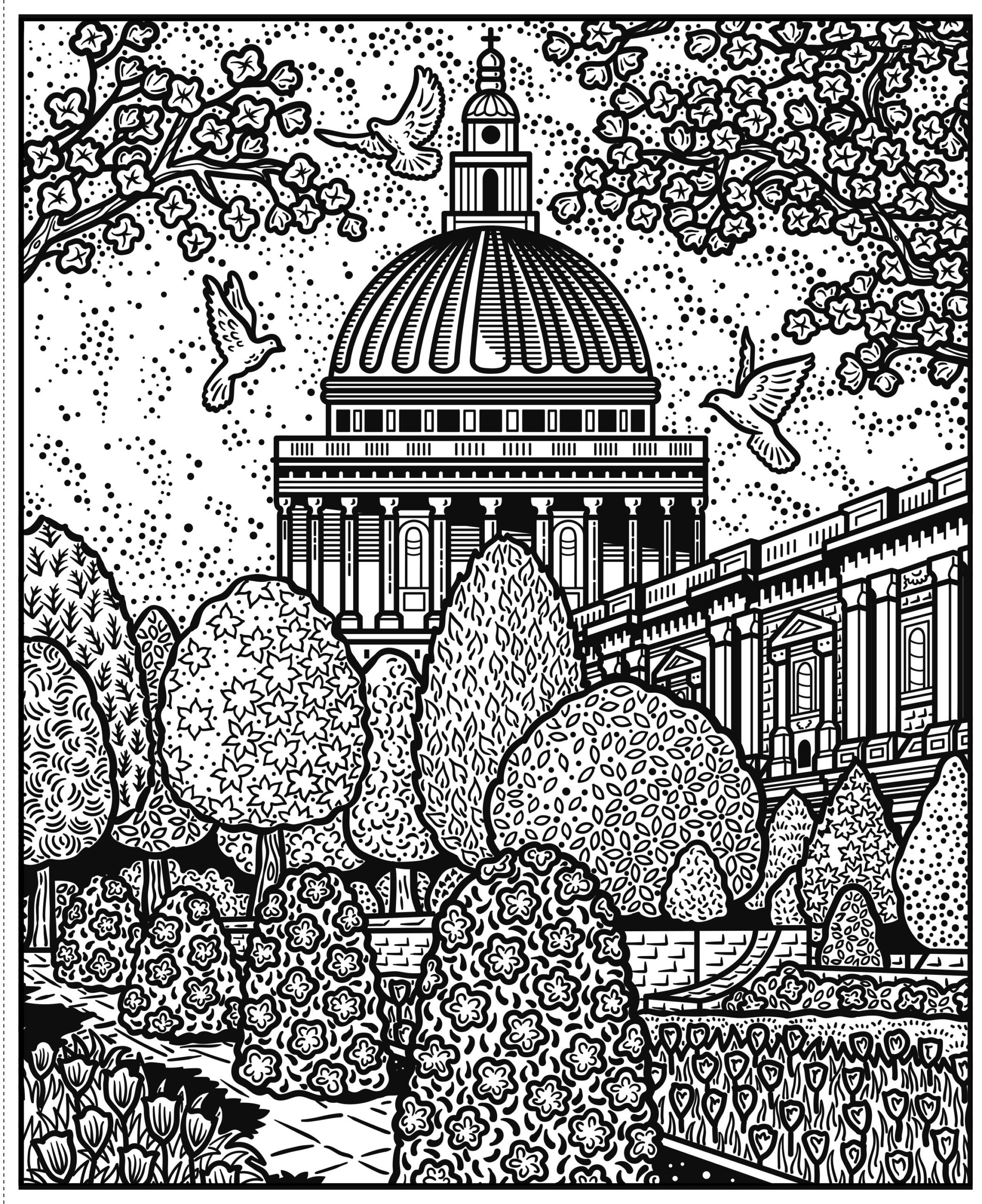 Carte Magic Painting - Londra, Usborne, + 3 ani