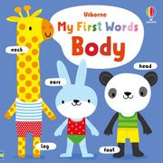 Carte pentru copii, Usborne, My First Words Body, 12+ luni