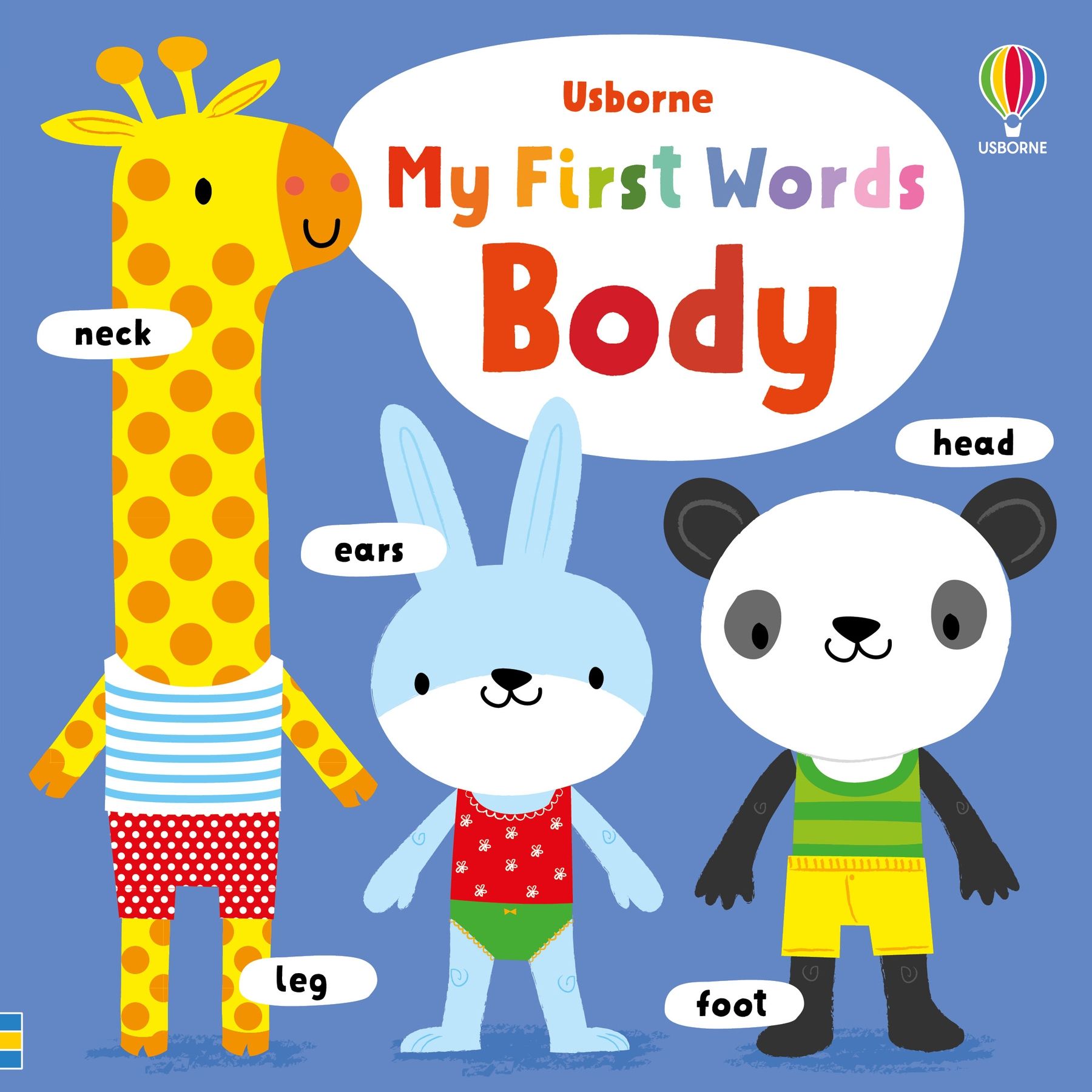 Carte pentru copii, Usborne, My First Words Body, 12+ luni