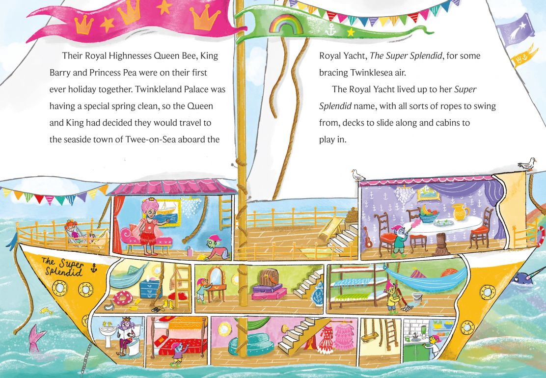 Carte pentru copii, Usborne, Unipiggle: Mermaid Mayhem, 6+ ani