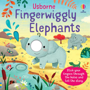 Carte bebelusi Usborne - Elefanții Fingerwiggly